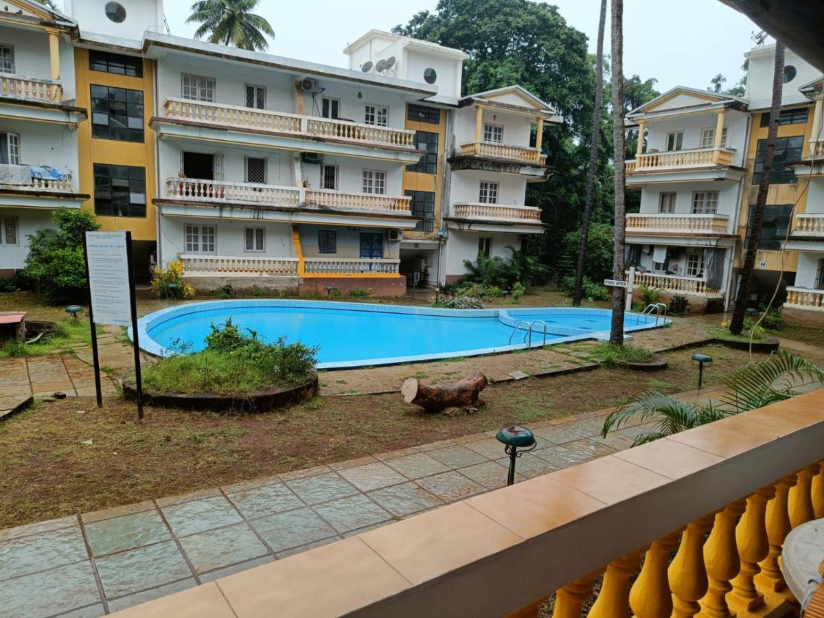 Contemporary Studio Apartment In Calangute, Goa Kültér fotó